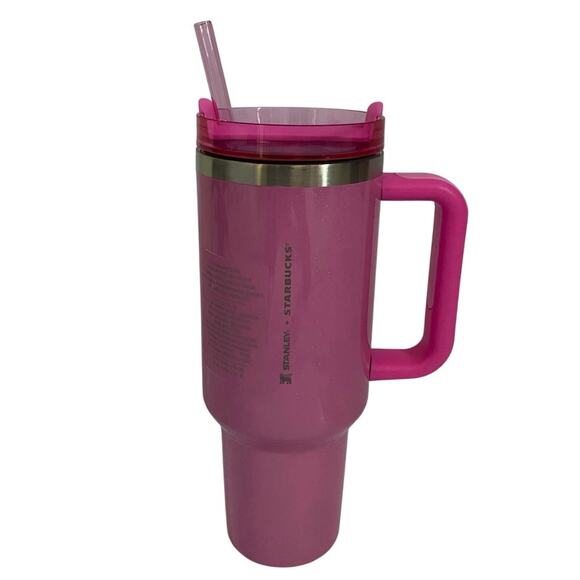 Stanley x Starbucks Winter Pink 40oz Tumbler Target Exclusive - Picture 6 of 6